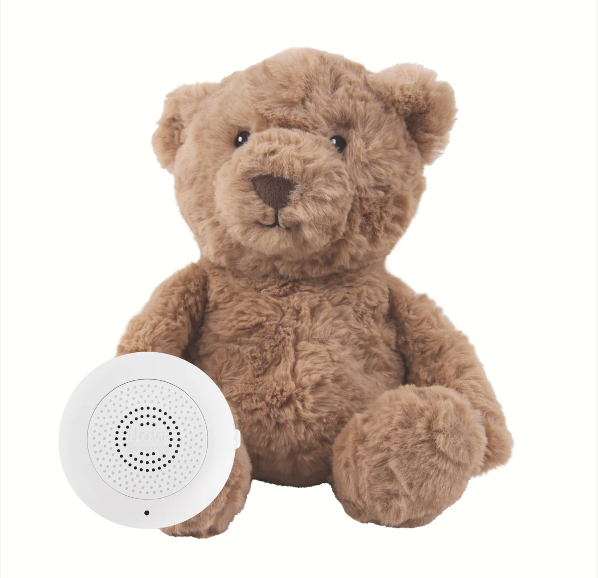 Oplaadbare hartslag knuffel Lou (bruin)