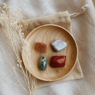 Edelstenen set speciaal voor zwangeren & de kraamtijd