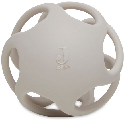 Bijtring bal Silicone Nougat