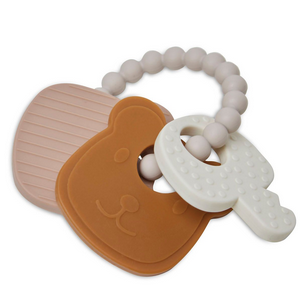 Bijtring Siliconen Teddy Bear