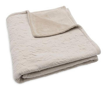 Deken Ledikant Soft Waves - Nougat/Velvet