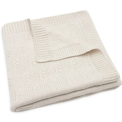 Deken Wieg Grain Knit - Oatmeal