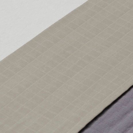 Laken Ledikant Wrinkled - Nougat