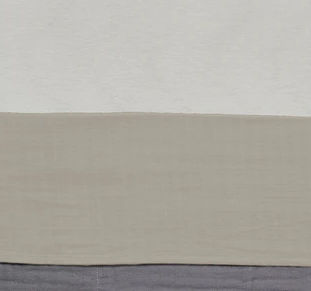 Laken Wieg Wrinkled - Nougat