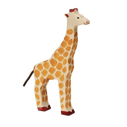 Holztiger Giraf