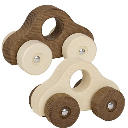 Houten auto