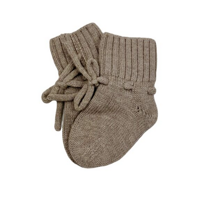 Petit Noé - merino wollen sloffen natural