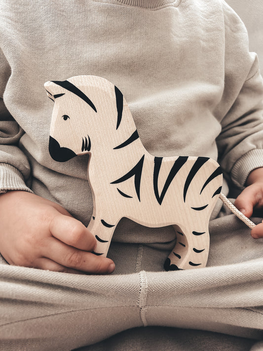 Holztiger Zebra