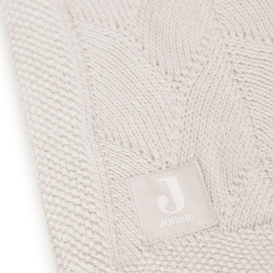Deken Ledikant Shell Knit - Nougat - GOTS