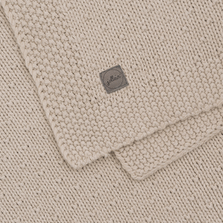 Deken ledikant Bliss knit nougat